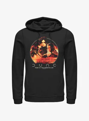 Dune Characters Circle Icon Hoodie