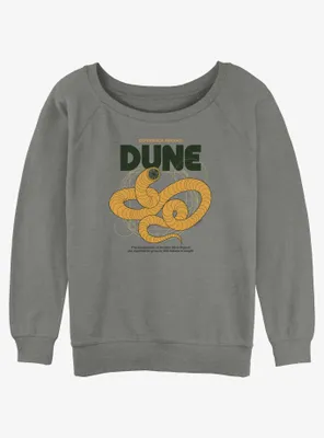 Dune Shai-Hulud Info Womens Slouchy Sweatshirt