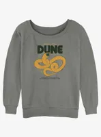 Dune Shai-Hulud Info Womens Slouchy Sweatshirt