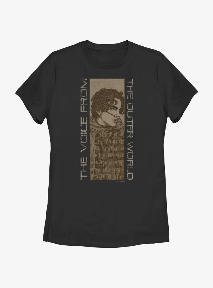 Dune Voice From The Outer World Womens T-Shirt