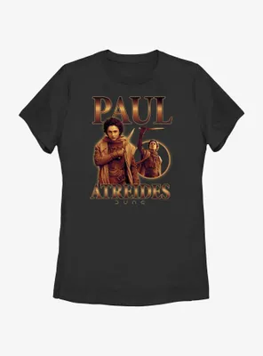 Dune Paul Atreides Retro Womens T-Shirt