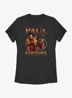 Dune Paul Atreides Retro Womens T-Shirt