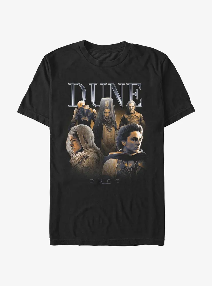 Dune Character Retro Poster T-Shirt