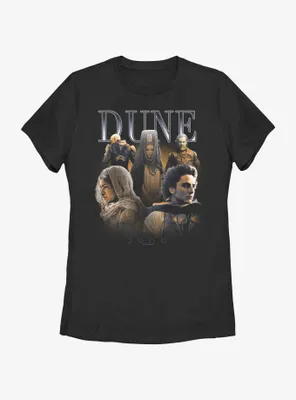 Dune Character Retro Poster Womens T-Shirt