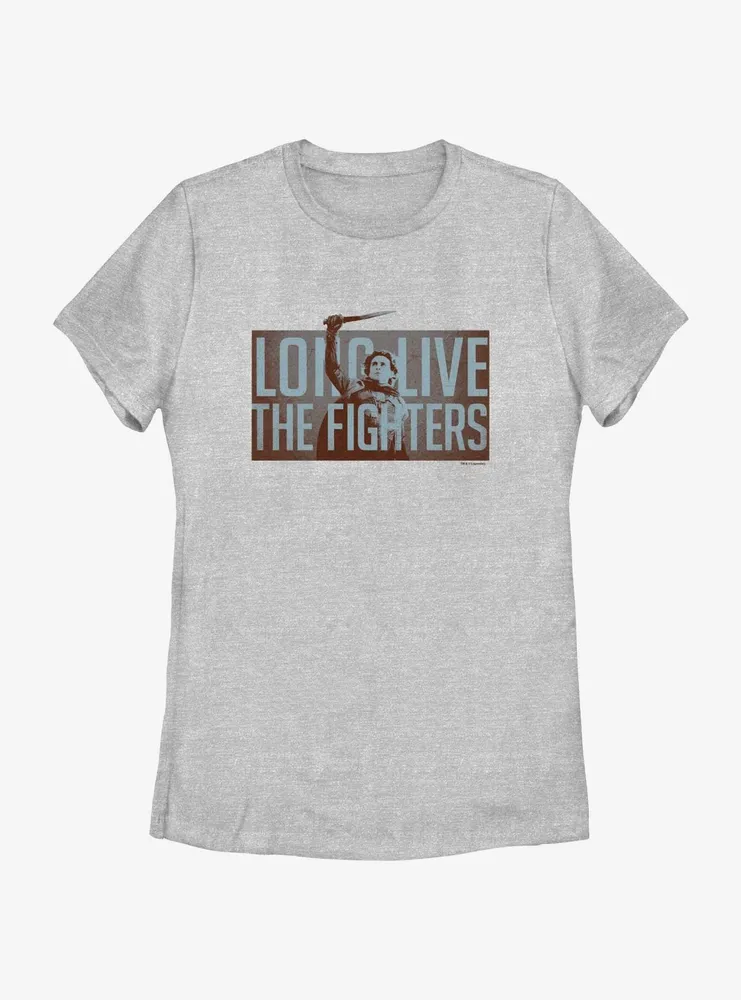 Dune Long Live The Fighters Paul Panels Womens T-Shirt