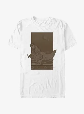 Dune Paul Atreides Retro Ilustration T-Shirt