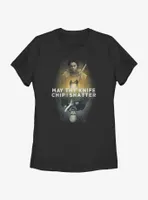 Dune Knife Chip And Shatter Duality Womens T-Shirt