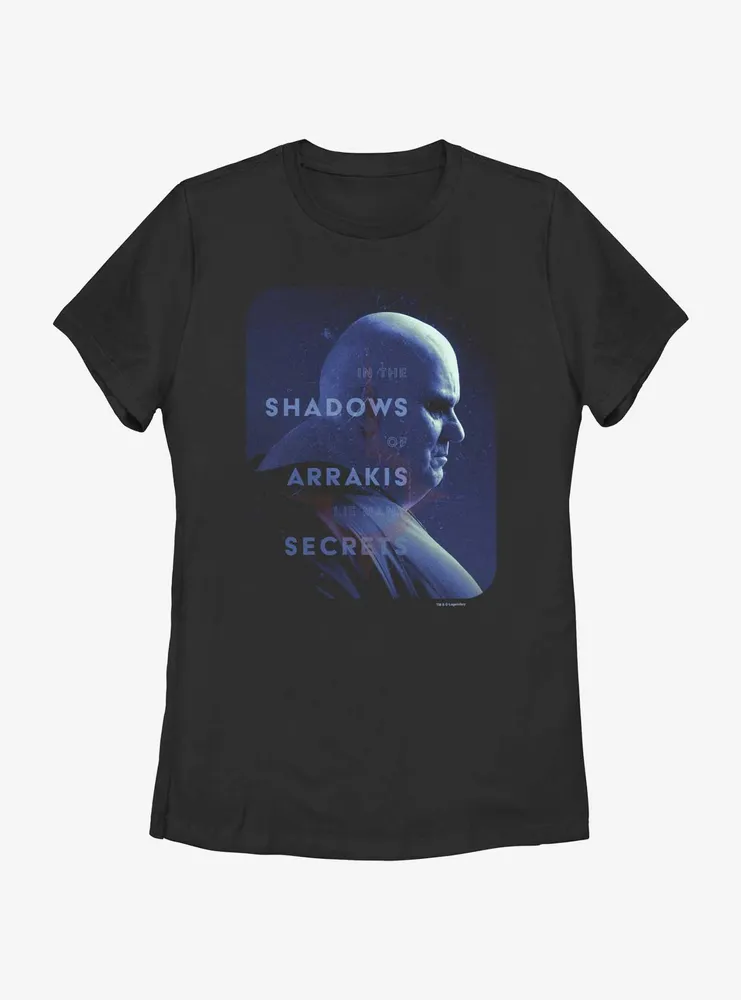 Dune The Baron Secrets Shadows Womens T-Shirt