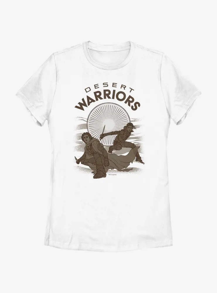 Dune Desert Warriors Illustration Womens T-Shirt