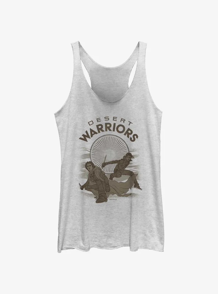 Dune Desert Warriors Illustration Womens Tank Top