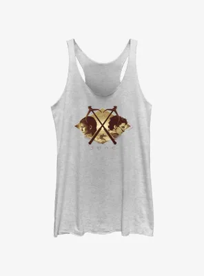 Dune Sand Riders Chani And Paul Womens Tank Top