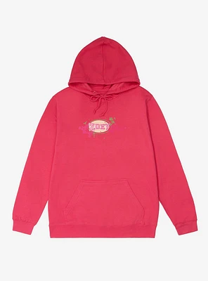 Zoey 101 Palm Trees and Hibiscus French Terry Hoodie