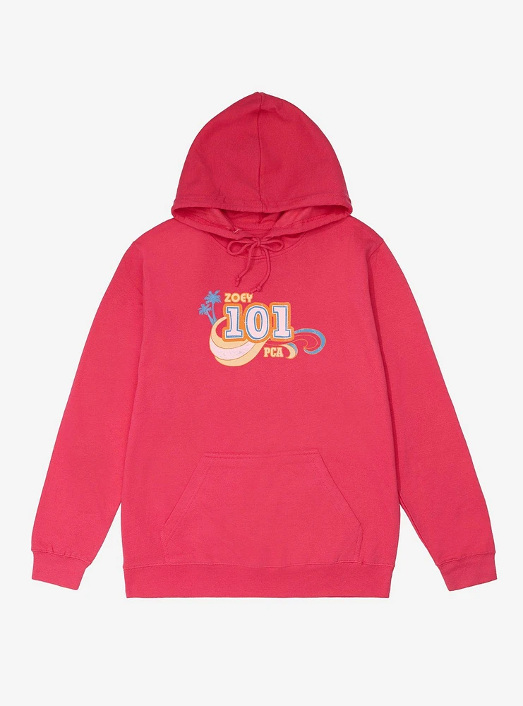 Zoey 101 Palm Trees and Waves French Terry Hoodie