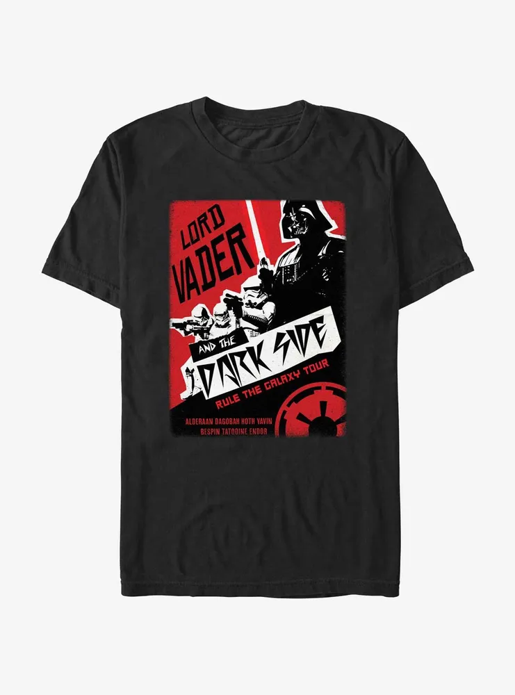 Star Wars Lord Vader And The Dark Side Tour T-Shirt