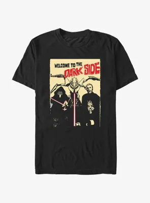 Star Wars Welcome To The Dark Side Retro Poster T-Shirt