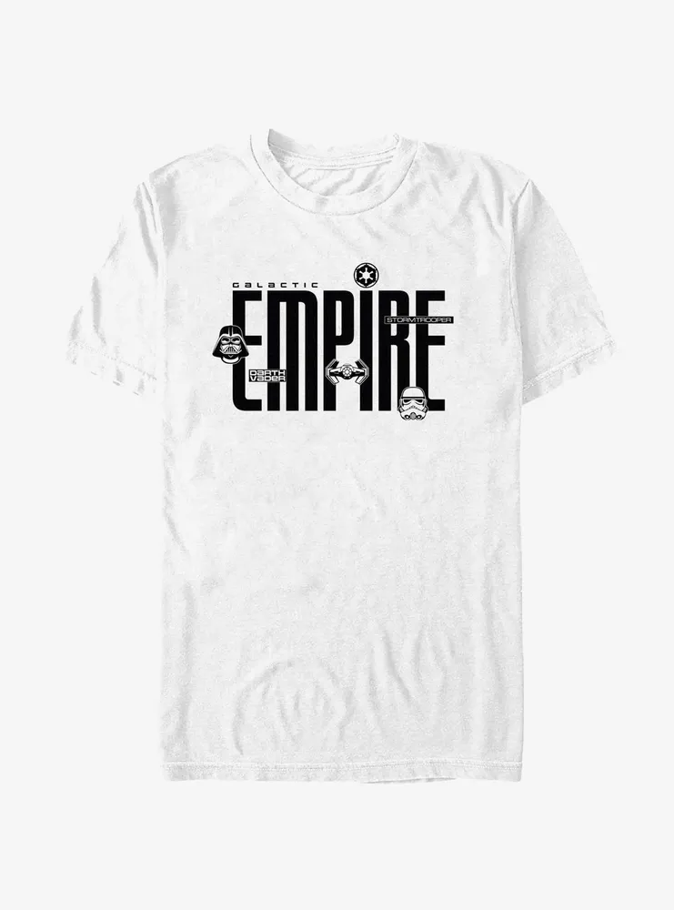 Star Wars Galactic Empire Logo Icons T-Shirt