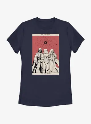 Star Wars The Dark Side Tarot Womens T-Shirt