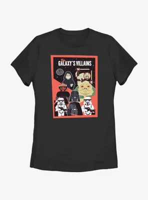 Star Wars The Galaxy's Villains Womens T-Shirt