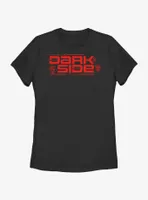 Star Wars The Dark Side Logo Womens T-Shirt