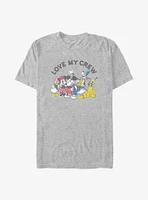 Disney Mickey Mouse & Friends Love My Crew T-Shirt