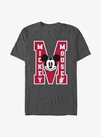 Disney Mickey Mouse Big M Logo T-Shirt