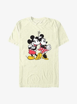 Disney Mickey Mouse & Minnie Golden Couple T-Shirt
