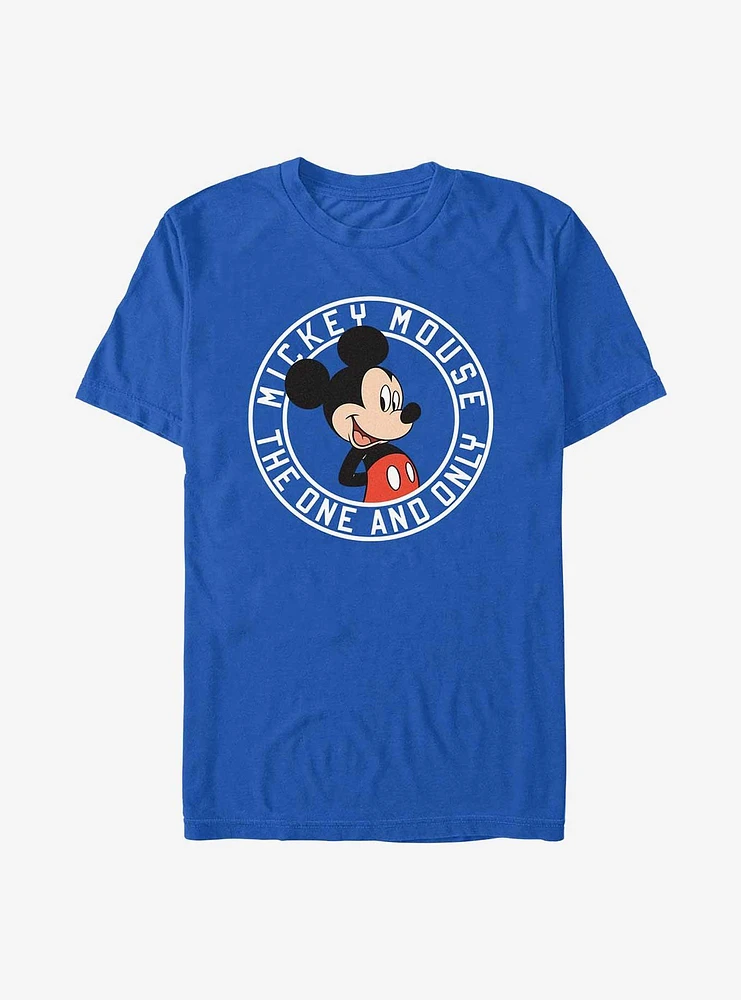 Disney Mickey Mouse One And Only Badge T-Shirt
