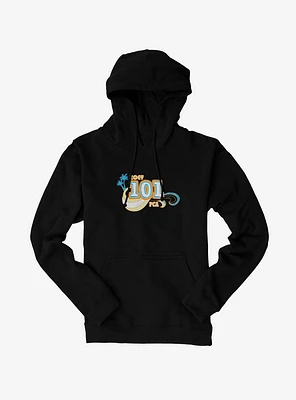 Zoey 101 Palm Trees and Waves Hoodie