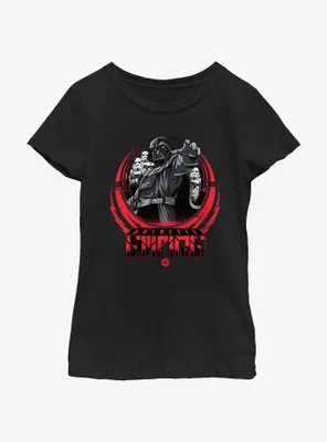 Star Wars Galactic Empire Icon Youth Girls T-Shirt