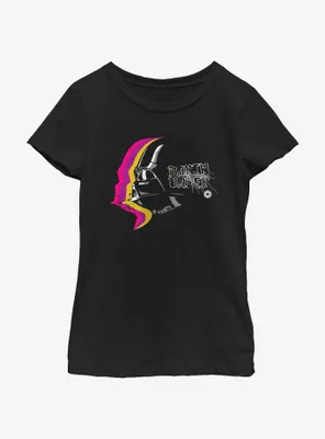 Star Wars Darth Vader Profile Youth Girls T-Shirt