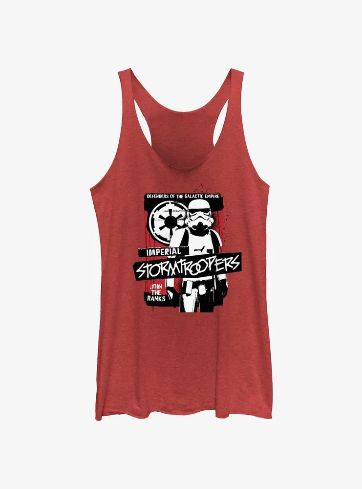 Star Wars Imperial Stormtroopers Graffiti Womens Tank Top