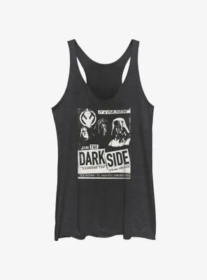 Star Wars Join The Dark Side Poster Womens Tank Top