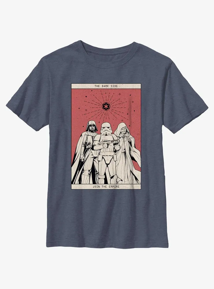 Star Wars The Dark Side Tarot Youth T-Shirt