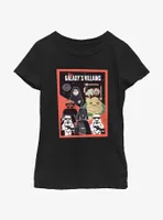 Star Wars The Galaxy's Villains Youth Girls T-Shirt