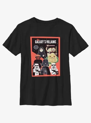 Star Wars The Galaxy's Villains Youth T-Shirt