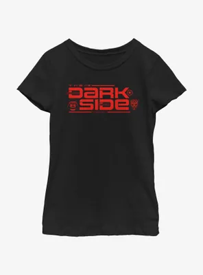 Star Wars The Dark Side Logo Youth Girls T-Shirt