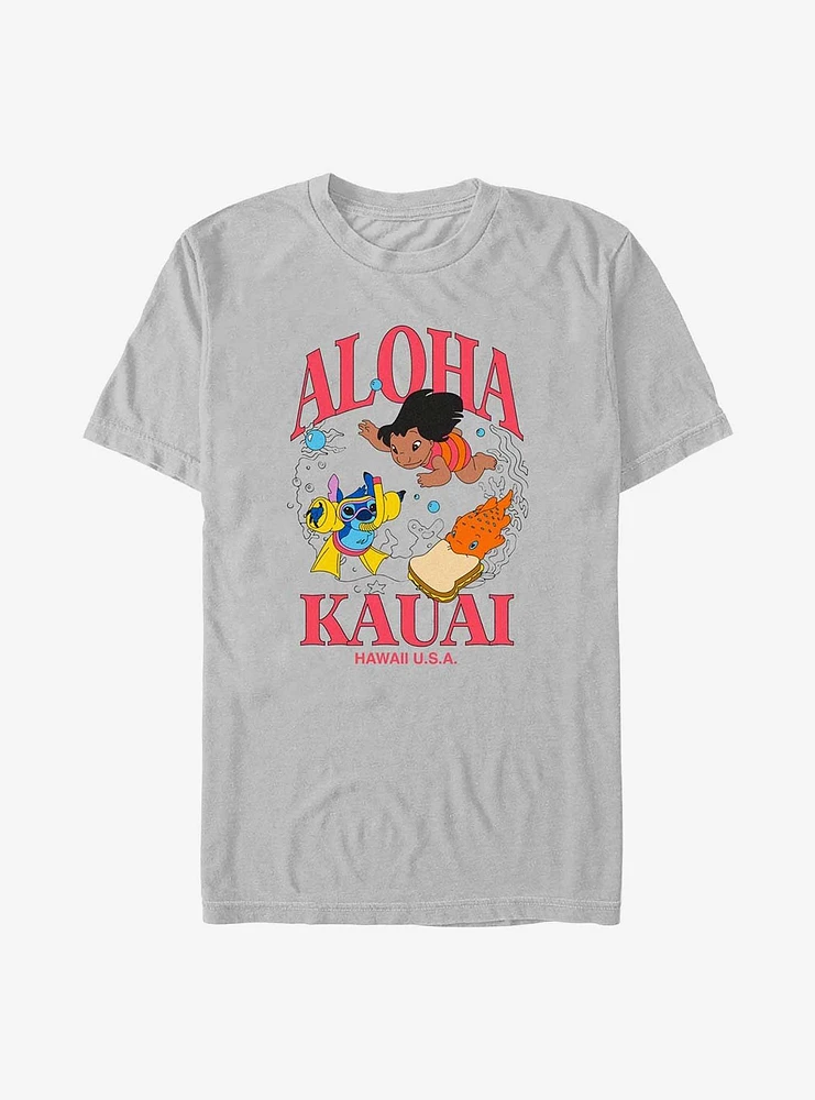 Disney Lilo & Stitch Aloha Kauai T-Shirt
