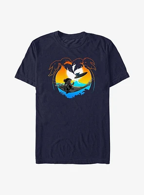 Disney Lilo & Stitch Wave On T-Shirt