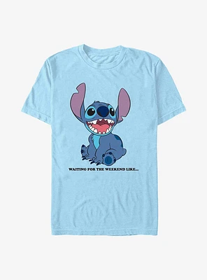 Disney Lilo & Stitch Waiting For The Weekend T-Shirt