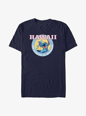 Disney Lilo & Stitch Hawaii Life At The Beach T-Shirt