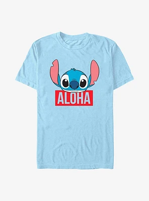 Disney Lilo & Stitch Head Aloha T-Shirt