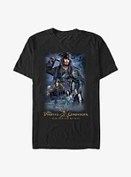 Disney Pirates of the Caribbean Dead Men Tell No Tales Poster T-Shirt