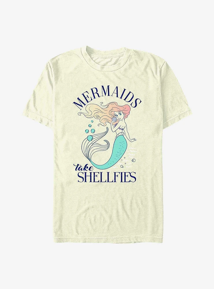 Disney The Little Mermaid Mermaids Take Shellfies T-Shirt