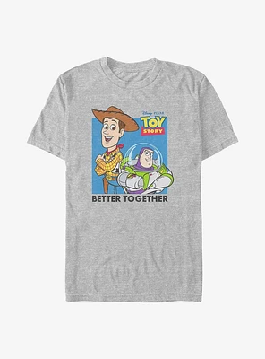 Disney Pixar Toy Story Woody and Buzz Better Together T-Shirt