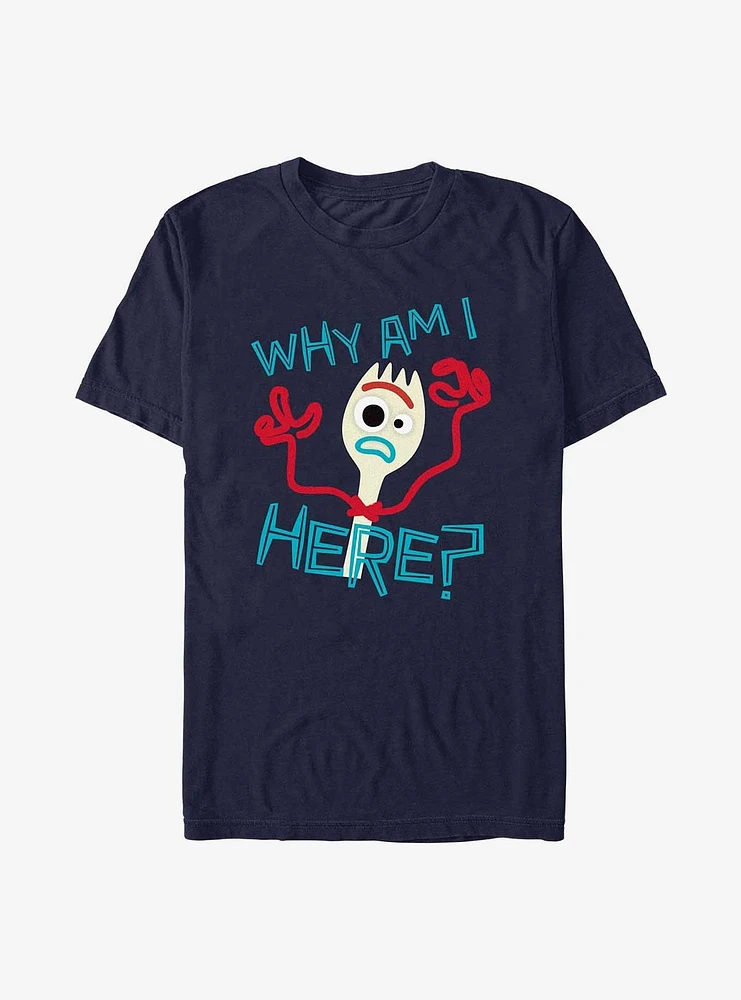 Disney Pixar Toy Story Forkie Why Am I Here T-Shirt