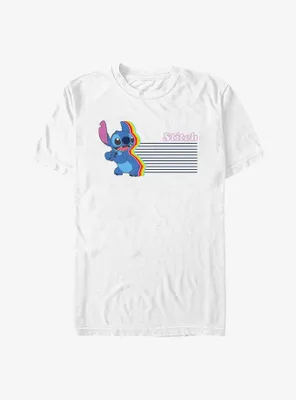 Disney Lilo & Stitch Rainbow Repeat T-Shirt