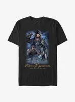 Disney Pirates of the Caribbean Dead Men Tell No Tales Poster T-Shirt