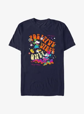 Disney Mickey Mouse & Friends Positive Vibes T-Shirt