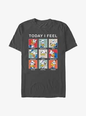 Disney Mickey Mouse Donald Today I Feel T-Shirt