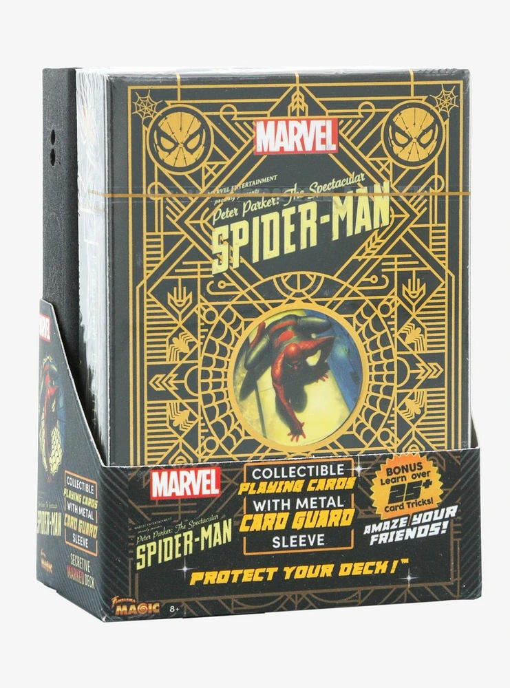 Marvel Spider-Man Playing Cards With Card Guard